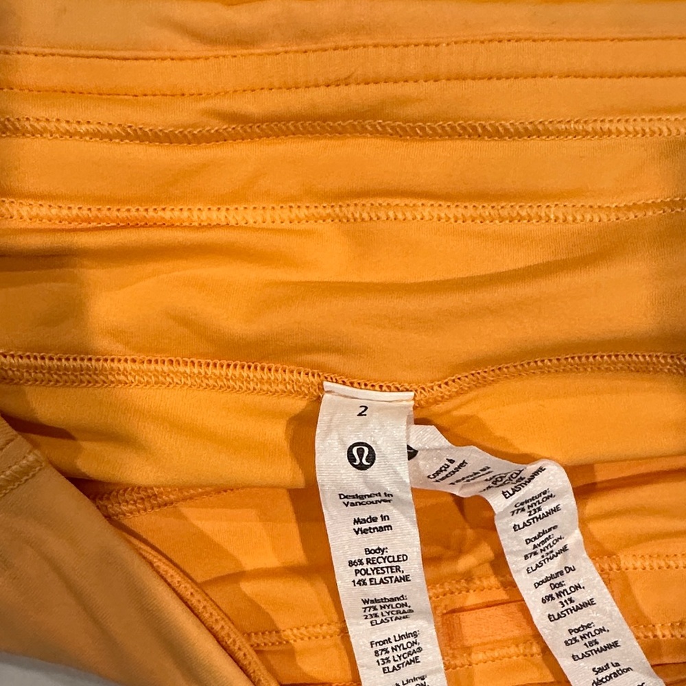 Bright Orange Athletic Skort - image 3